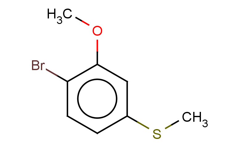 1-bromo-2-methoxy-4-(methylsulfanyl)benzene