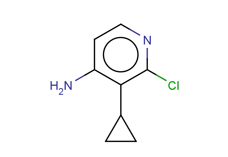 2-chloro-3-cyclopropylpyridin-4-amine