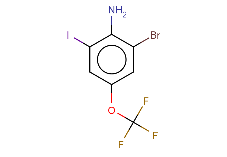 2-bromo-6-iodo-4-(trifluoromethoxy)aniline