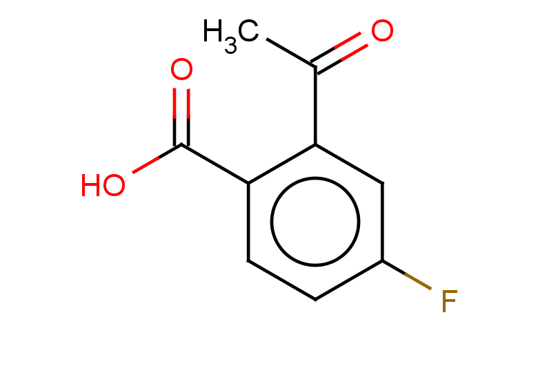 2-acetyl-4-fluorobenzoic acid