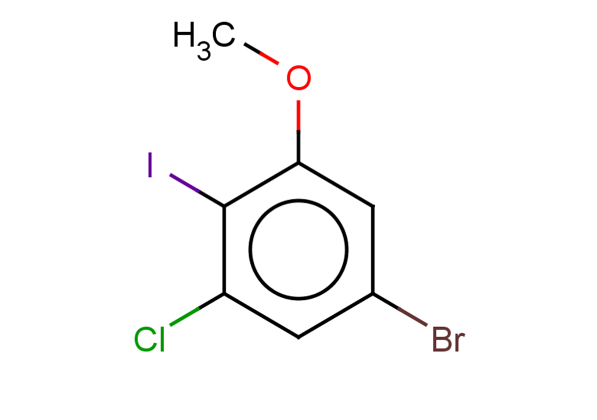 5-bromo-1-chloro-2-iodo-3-methoxybenzene