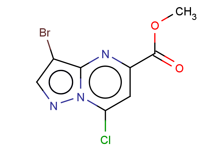 methyl 3-bromo-7-chloropyrazolo[1,5-a]pyrimidine-5-carboxylate