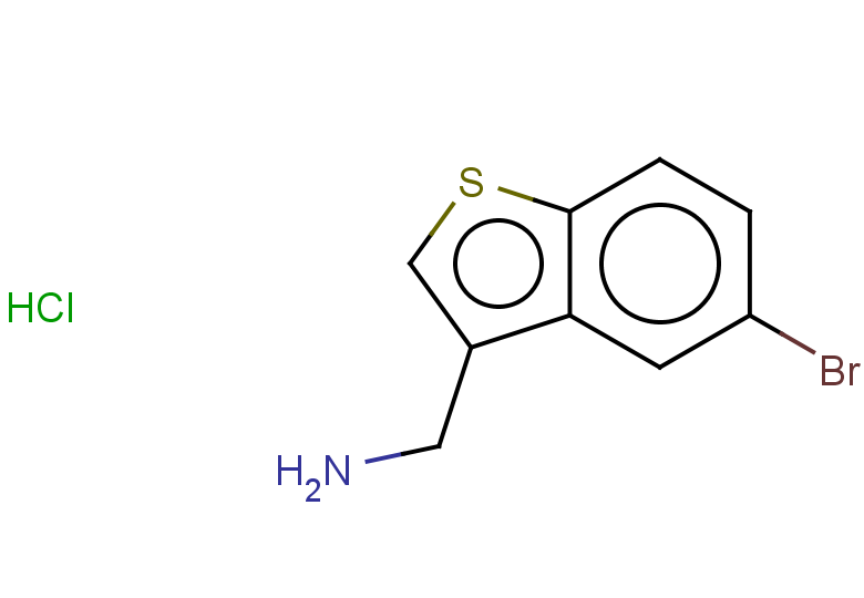 1-(5-bromo-1-benzothiophen-3-yl)methanamine hydrochloride