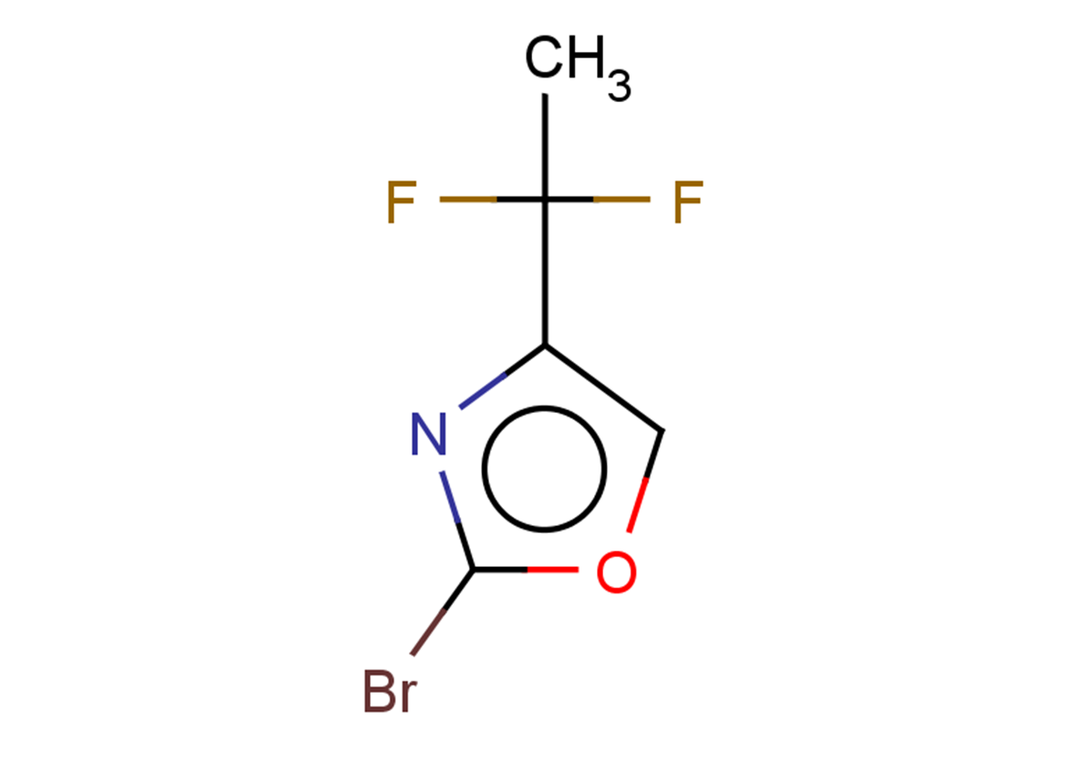 2-bromo-4-(1,1-difluoroethyl)-1,3-oxazole