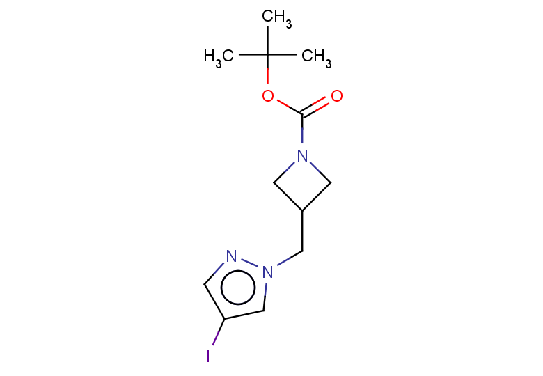 tert-butyl 3-[(4-iodo-1H-pyrazol-1-yl)methyl]azetidine-1-carboxylate