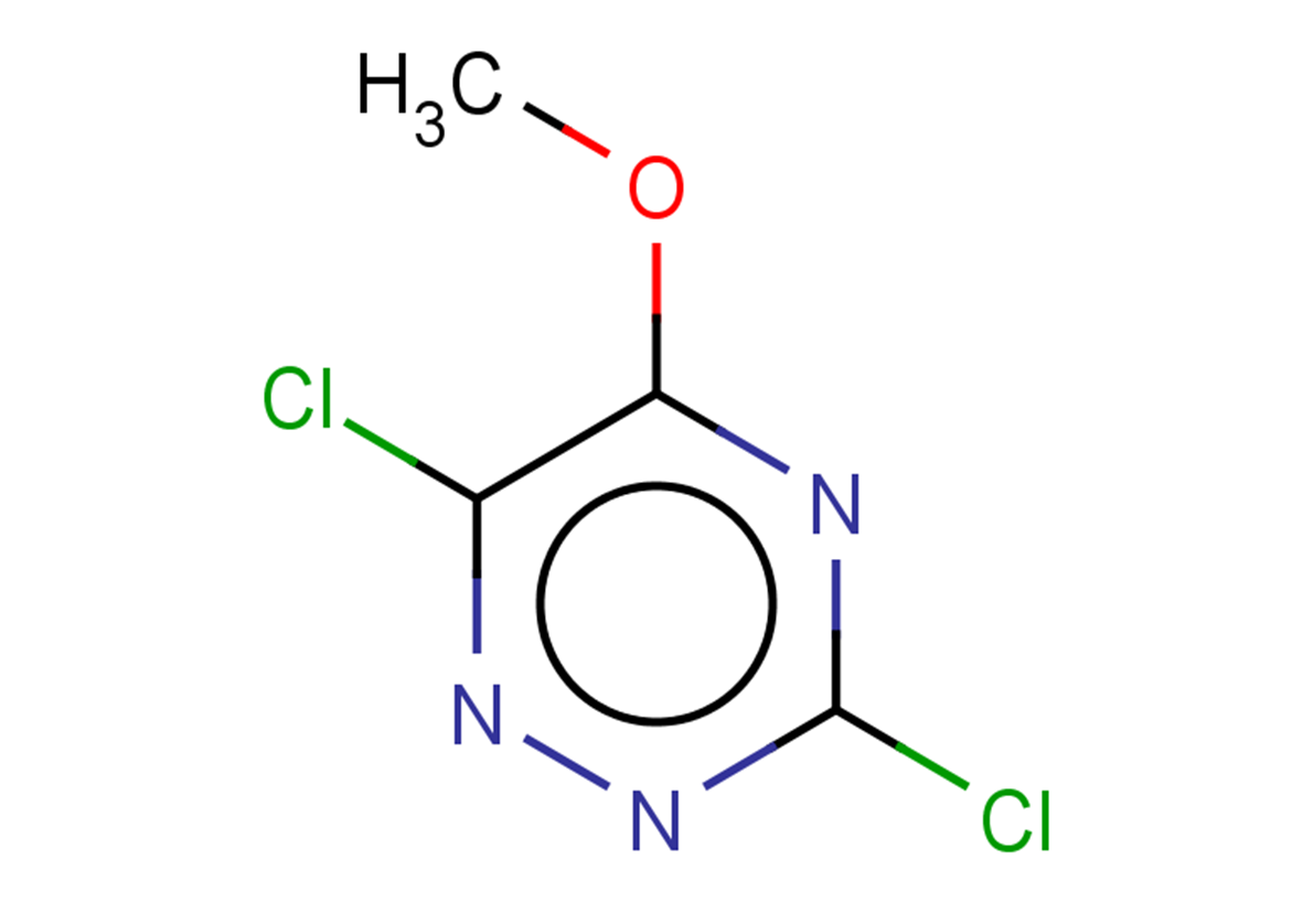 3,6-dichloro-5-methoxy-1,2,4-triazine
