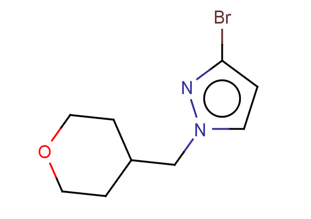 3-bromo-1-[(oxan-4-yl)methyl]-1H-pyrazole