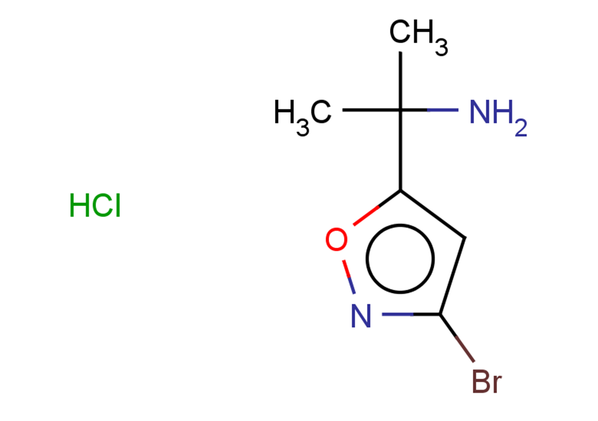 2-(3-bromo-1,2-oxazol-5-yl)propan-2-amine hydrochloride