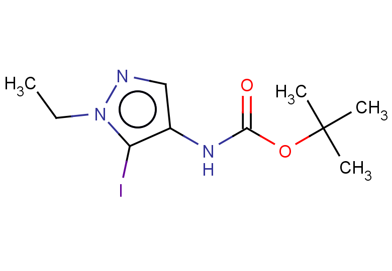 tert-butyl N-(1-ethyl-5-iodo-1H-pyrazol-4-yl)carbamate