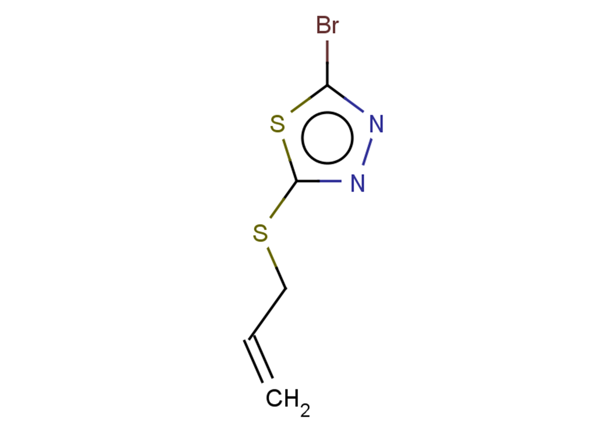 2-bromo-5-(prop-2-en-1-ylsulfanyl)-1,3,4-thiadiazole