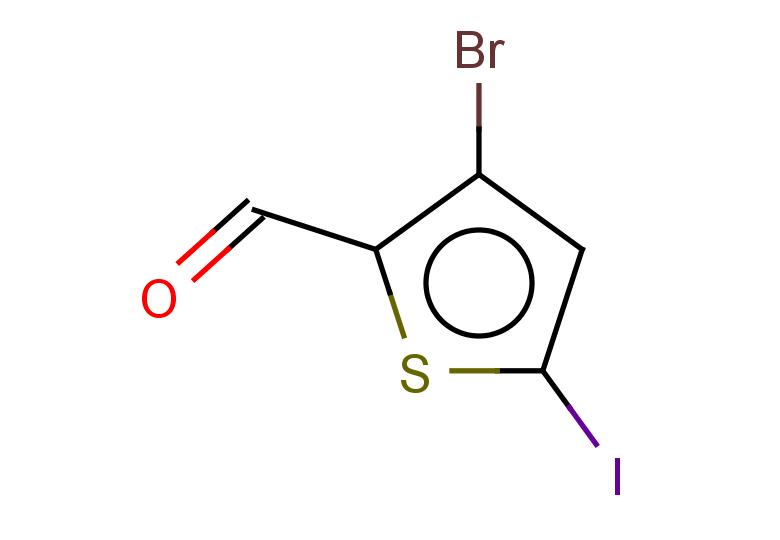 3-bromo-5-iodothiophene-2-carbaldehyde