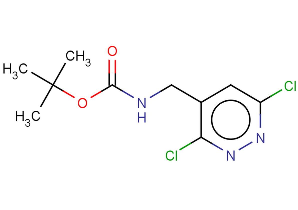 tert-butyl N-[(3,6-dichloropyridazin-4-yl)methyl]carbamate