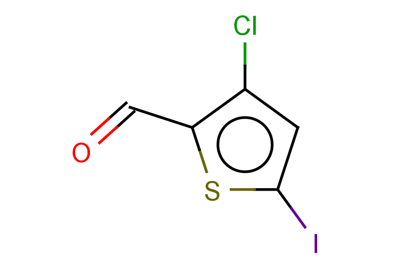 3-chloro-5-iodothiophene-2-carbaldehyde