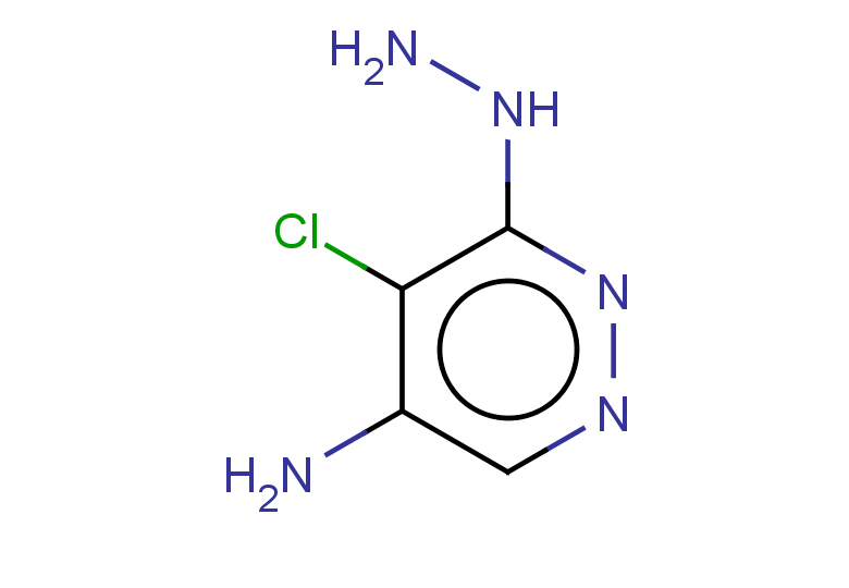 5-chloro-6-hydrazinylpyridazin-4-amine