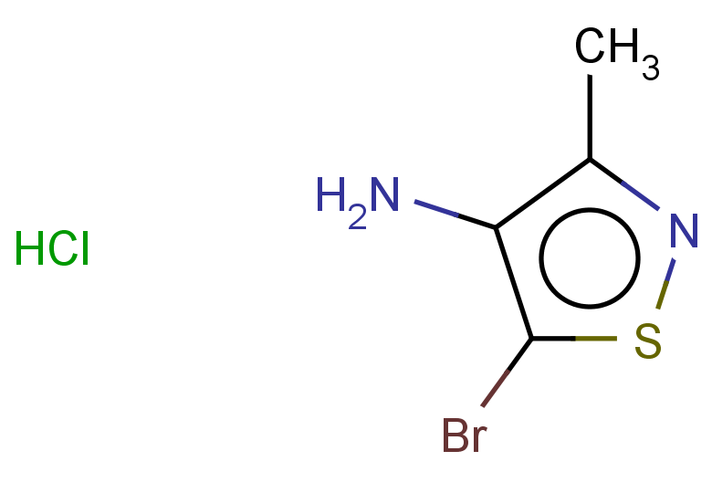 5-bromo-3-methyl-1,2-thiazol-4-amine hydrochloride