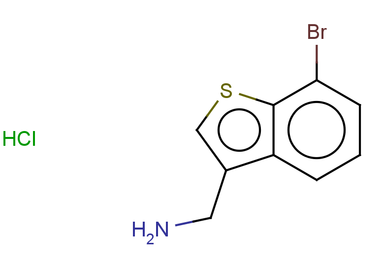 1-(7-bromo-1-benzothiophen-3-yl)methanamine hydrochloride