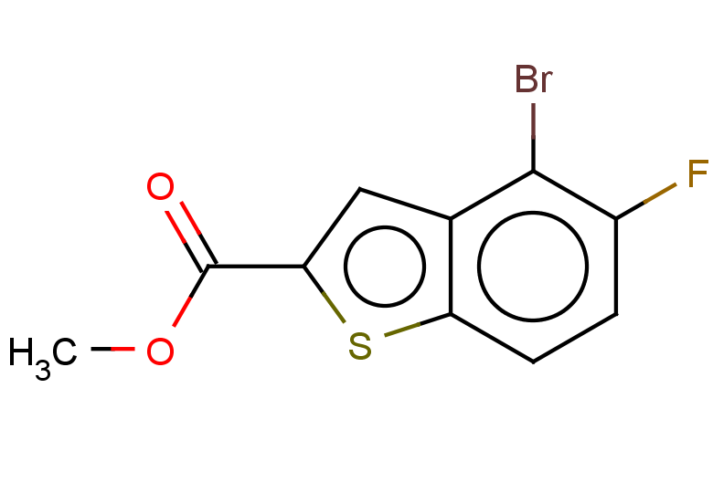 methyl 4-bromo-5-fluoro-1-benzothiophene-2-carboxylate