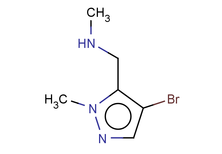 [(4-bromo-1-methyl-1H-pyrazol-5-yl)methyl](methyl)amine