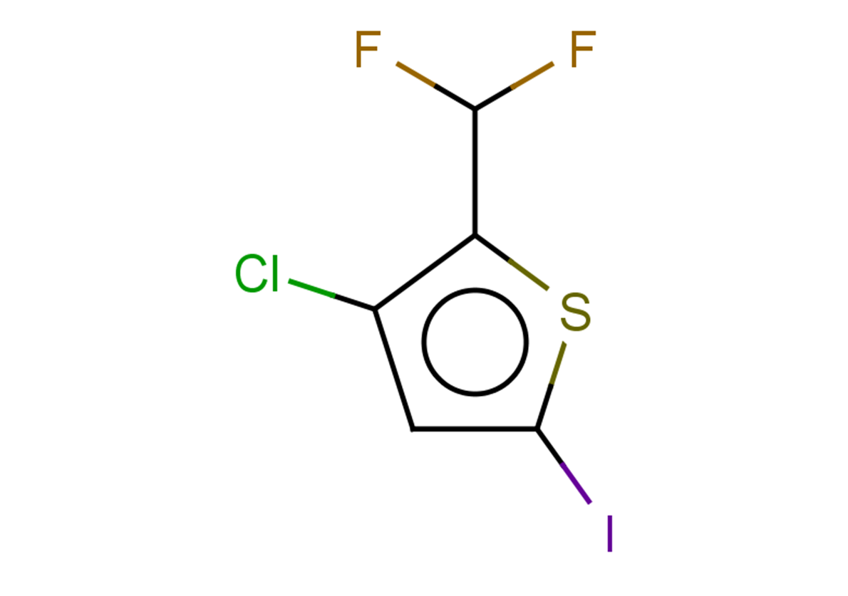 3-chloro-2-(difluoromethyl)-5-iodothiophene