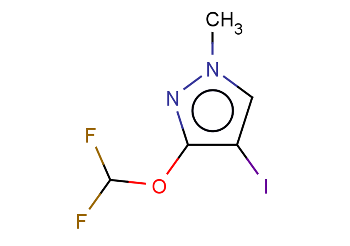 3-(difluoromethoxy)-4-iodo-1-methyl-1H-pyrazole