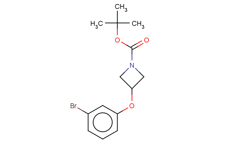 tert-butyl 3-(3-bromophenoxy)azetidine-1-carboxylate