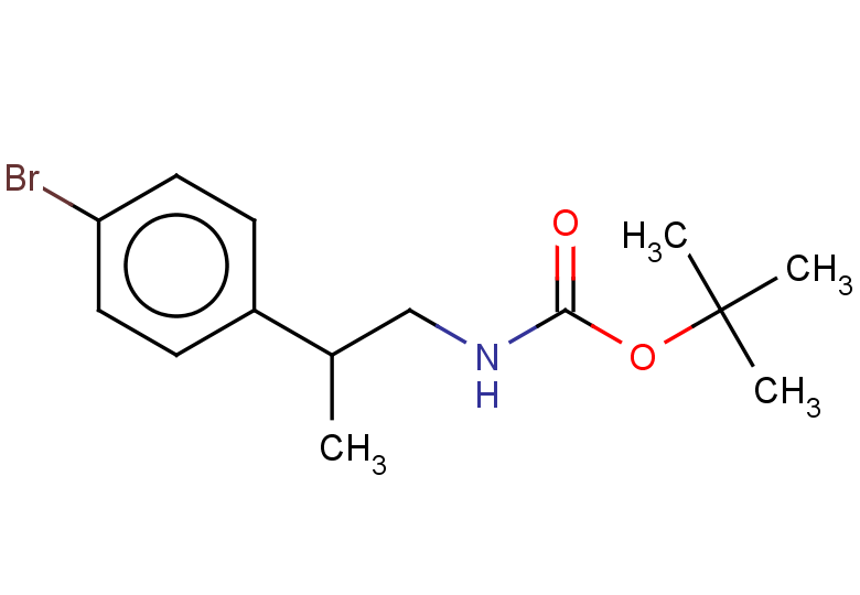 tert-butyl N-[2-(4-bromophenyl)propyl]carbamate