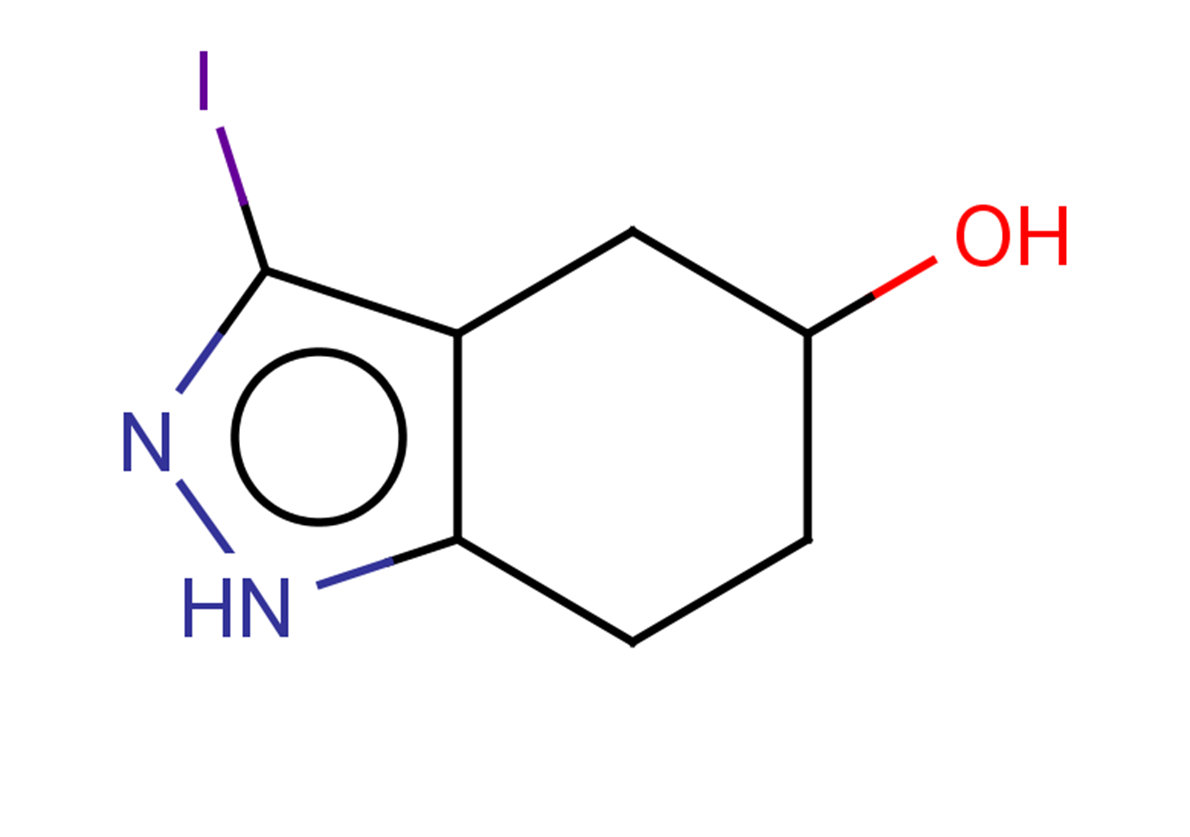 3-iodo-4,5,6,7-tetrahydro-1H-indazol-5-ol