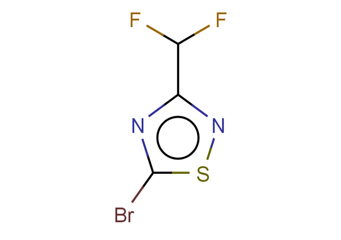 5-bromo-3-(difluoromethyl)-1,2,4-thiadiazole