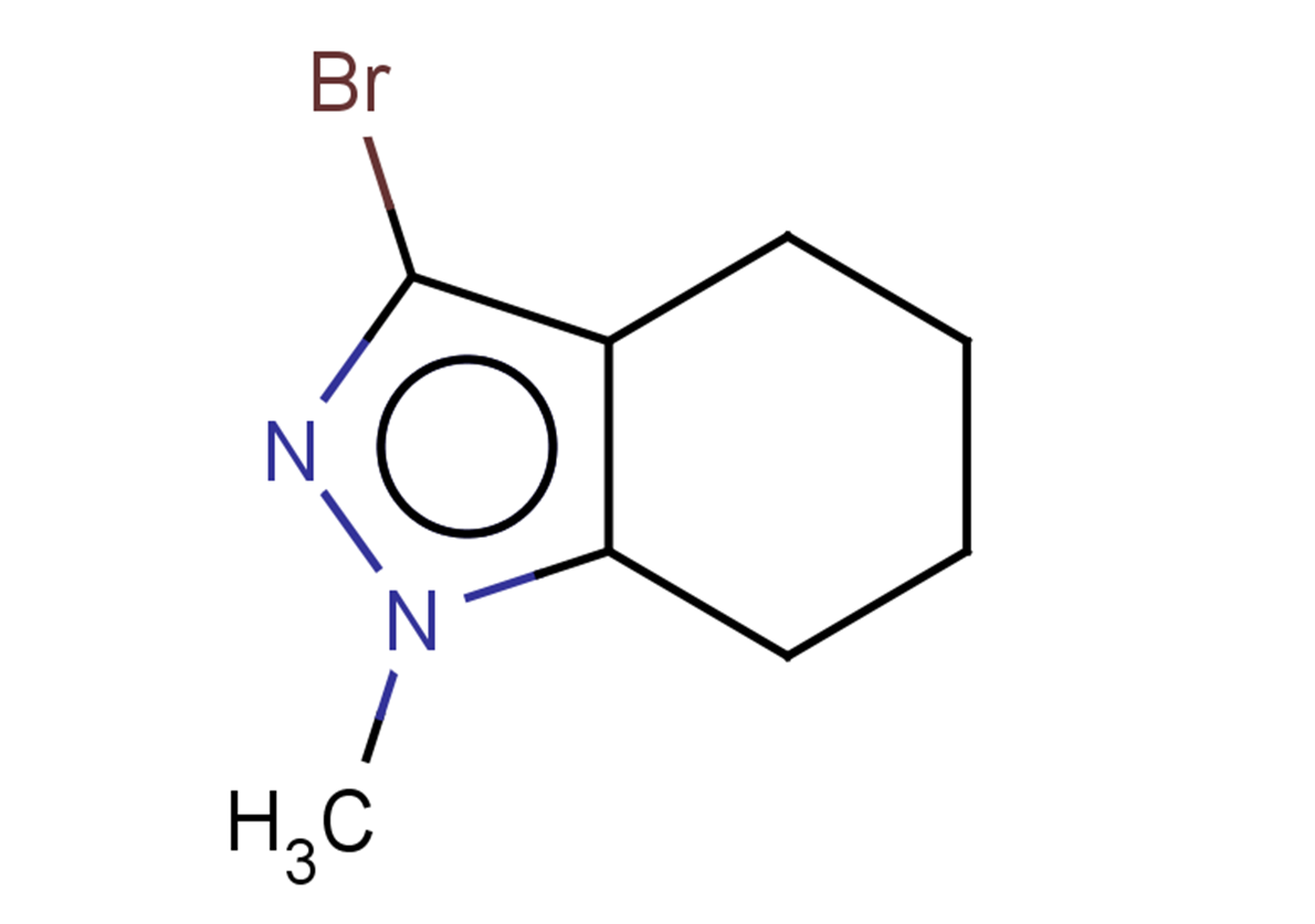 3-bromo-1-methyl-4,5,6,7-tetrahydro-1H-indazole