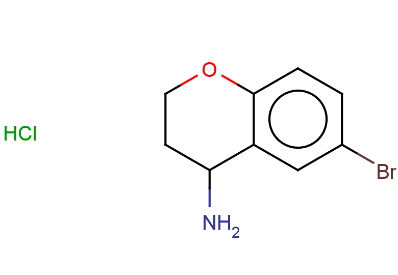 6-bromo-3,4-dihydro-2H-1-benzopyran-4-amine hydrochloride