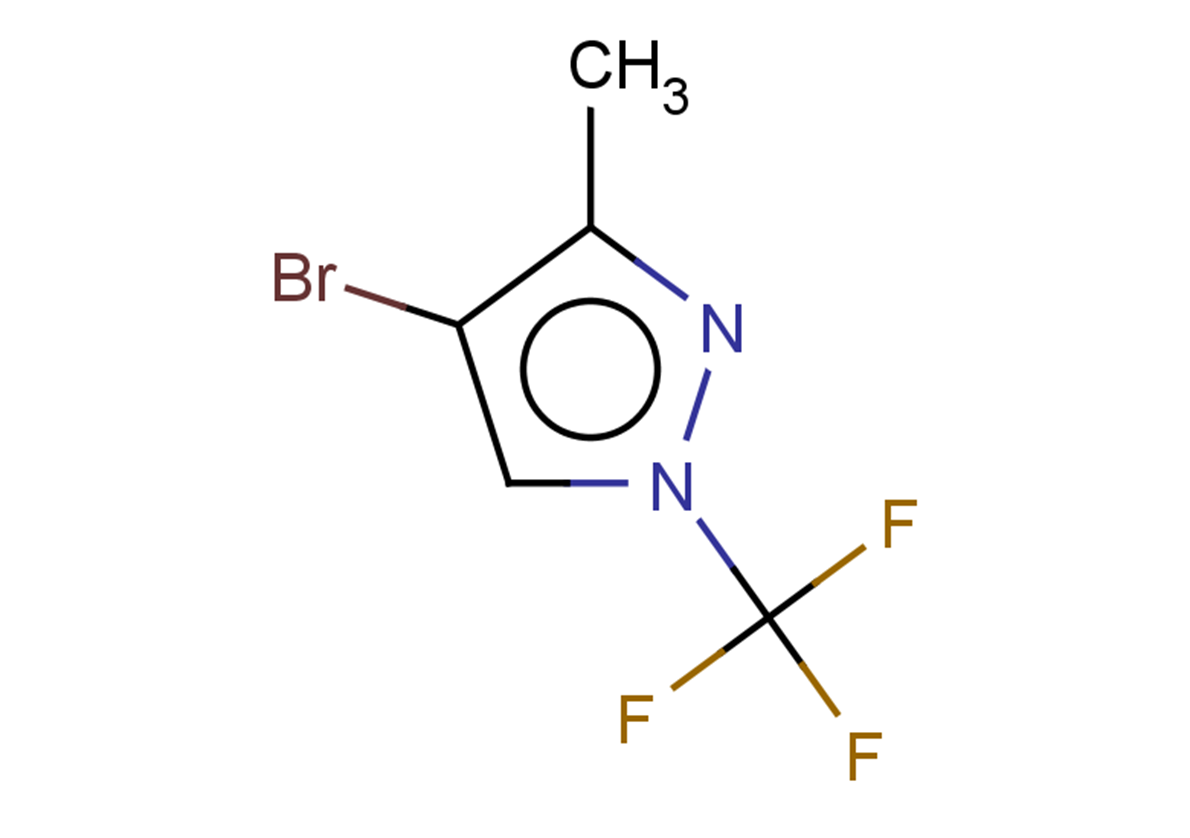 4-bromo-3-methyl-1-(trifluoromethyl)-1H-pyrazole
