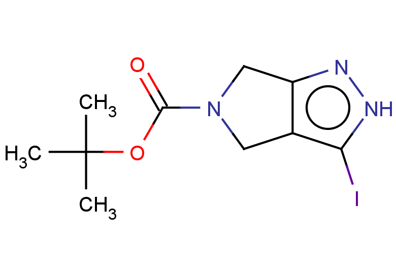 tert-butyl 3-iodo-2H,4H,5H,6H-pyrrolo[3,4-c]pyrazole-5-carboxylate