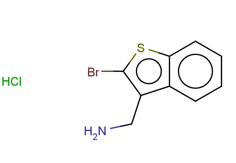 1-(2-bromo-1-benzothiophen-3-yl)methanamine hydrochloride