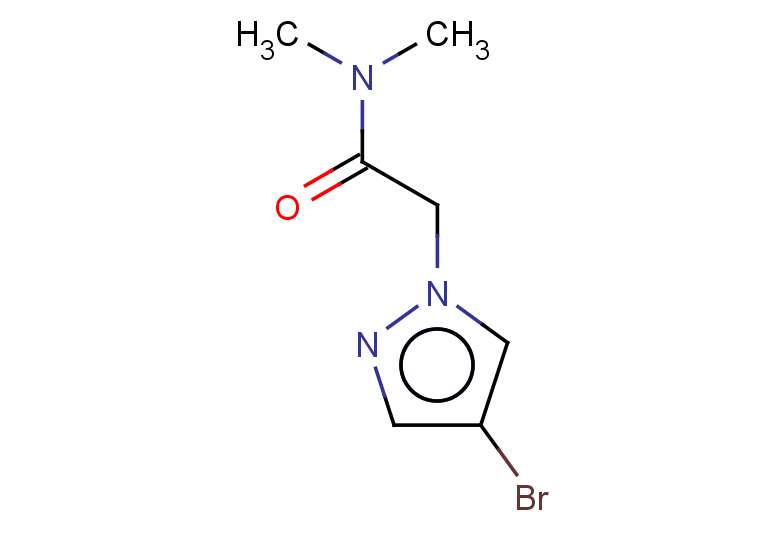 2-(4-bromo-1H-pyrazol-1-yl)-N,N-dimethylacetamide