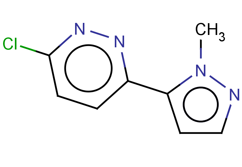 3-chloro-6-(1-methyl-1H-pyrazol-5-yl)pyridazine