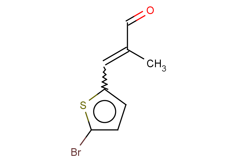 3-(5-bromothiophen-2-yl)-2-methylprop-2-enal