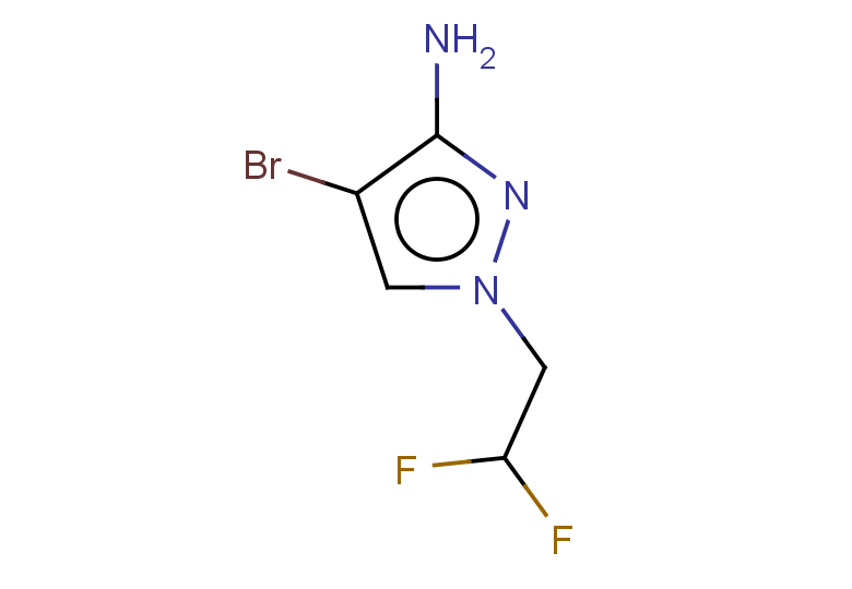 4-bromo-1-(2,2-difluoroethyl)-1H-pyrazol-3-amine