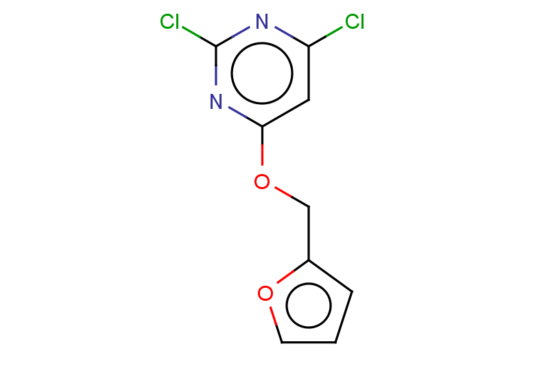 2,4-dichloro-6-(furan-2-ylmethoxy)pyrimidine