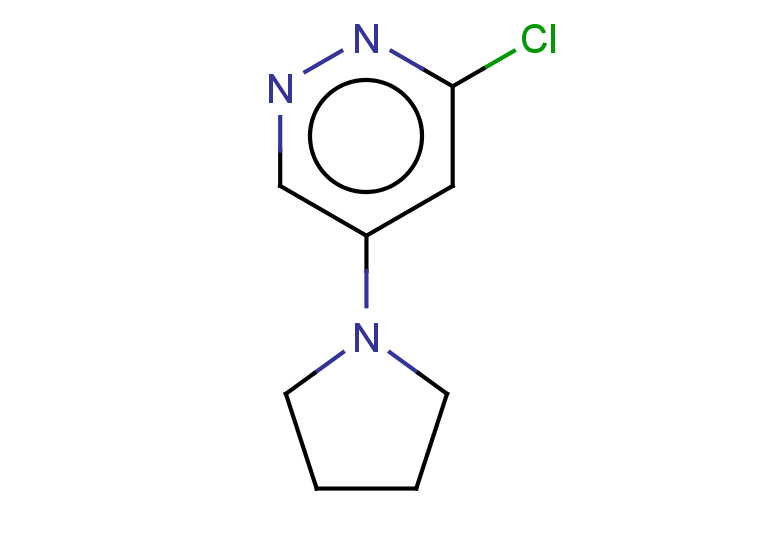 3-CHLORO-5-(1-PYRROLIDINYL)PYRIDAZINE