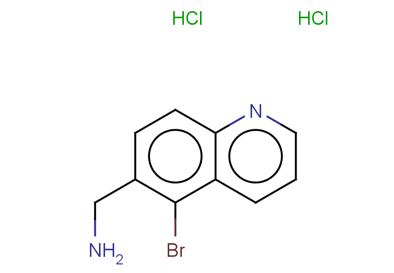 (5-bromoquinolin-6-yl)methanamine dihydrochloride
