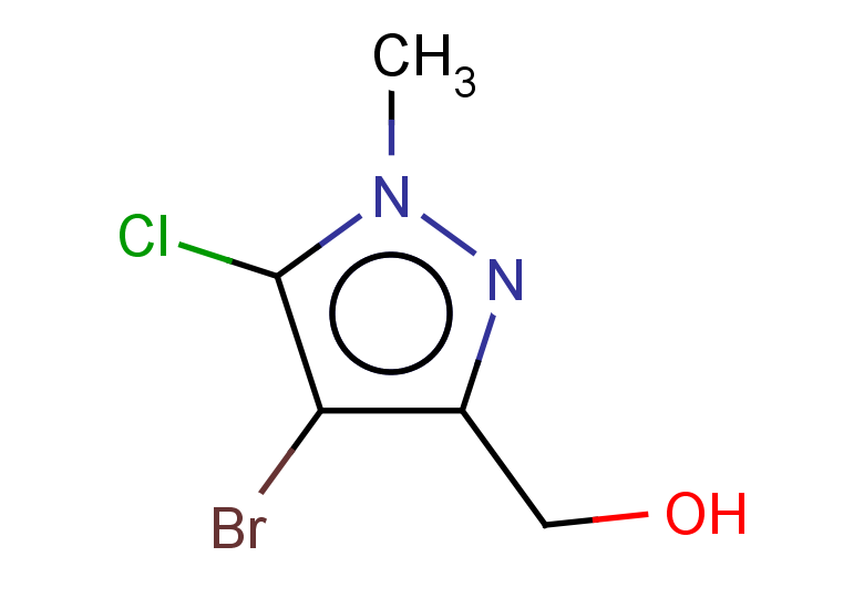 (4-bromo-5-chloro-1-methyl-1H-pyrazol-3-yl)methanol