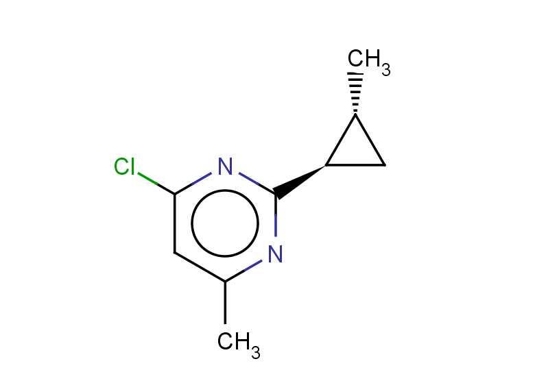 4-chloro-6-methyl-2-[(1R,2R)-2-methylcyclopropyl]pyrimidine
