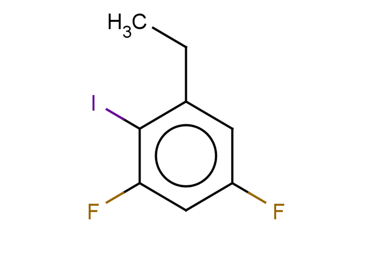 1-ethyl-3,5-difluoro-2-iodobenzene