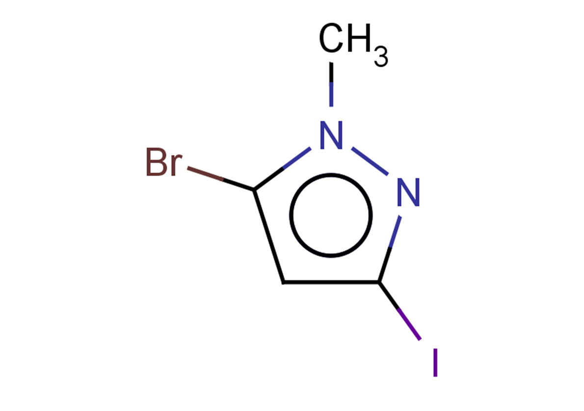 5-bromo-3-iodo-1-methyl-1H-pyrazole