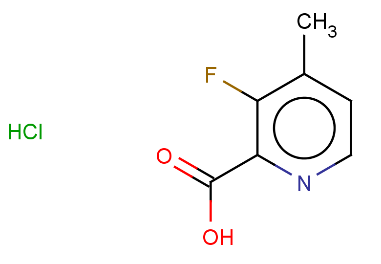 3-fluoro-4-methylpyridine-2-carboxylic acid hydrochloride