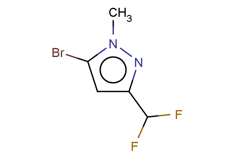 5-bromo-3-(difluoromethyl)-1-methyl-1H-pyrazole