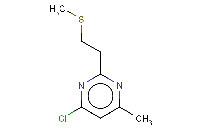 4-chloro-6-methyl-2-[2-(methylsulfanyl)ethyl]pyrimidine