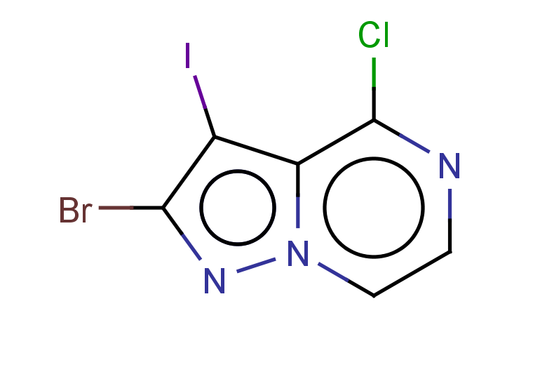 2-bromo-4-chloro-3-iodopyrazolo[1,5-a]pyrazine