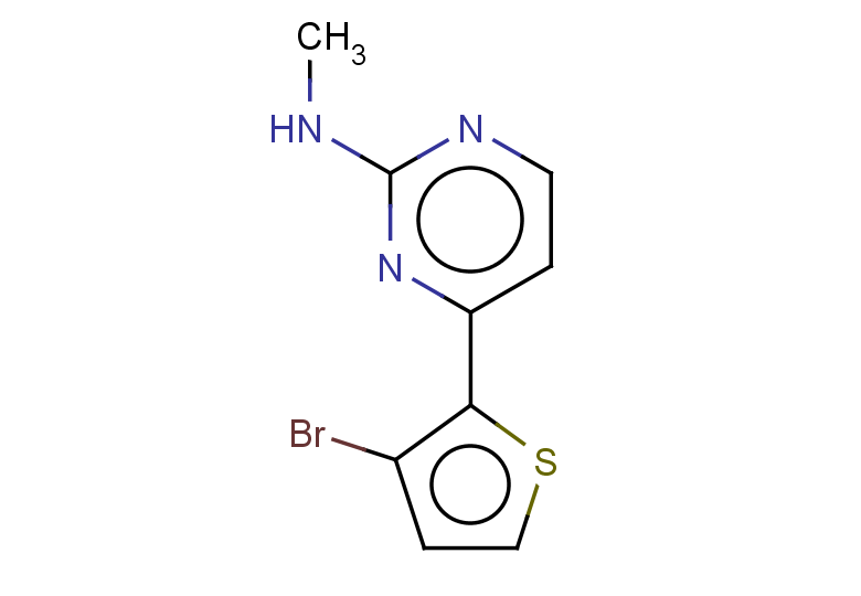 4-(3-bromothiophen-2-yl)-N-methylpyrimidin-2-amine