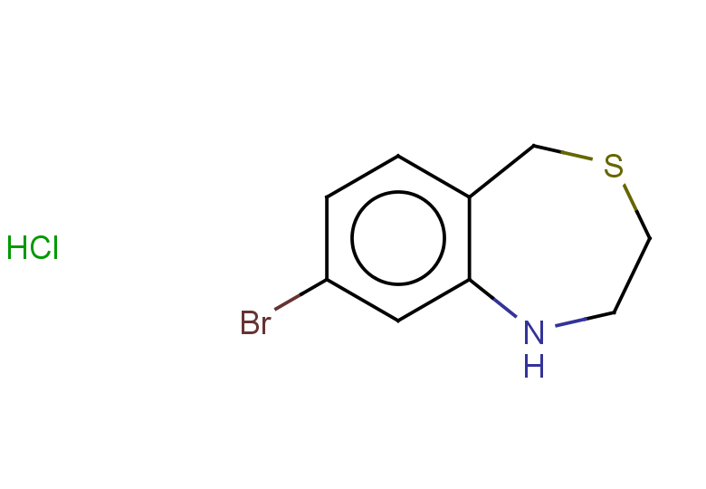 8-bromo-1,2,3,5-tetrahydro-4,1-benzothiazepine hydrochloride